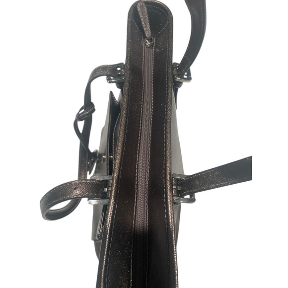 Michael Kors Jet Set Tote Medium Brown Leather Shoulder Bag - Picture 6 of 15